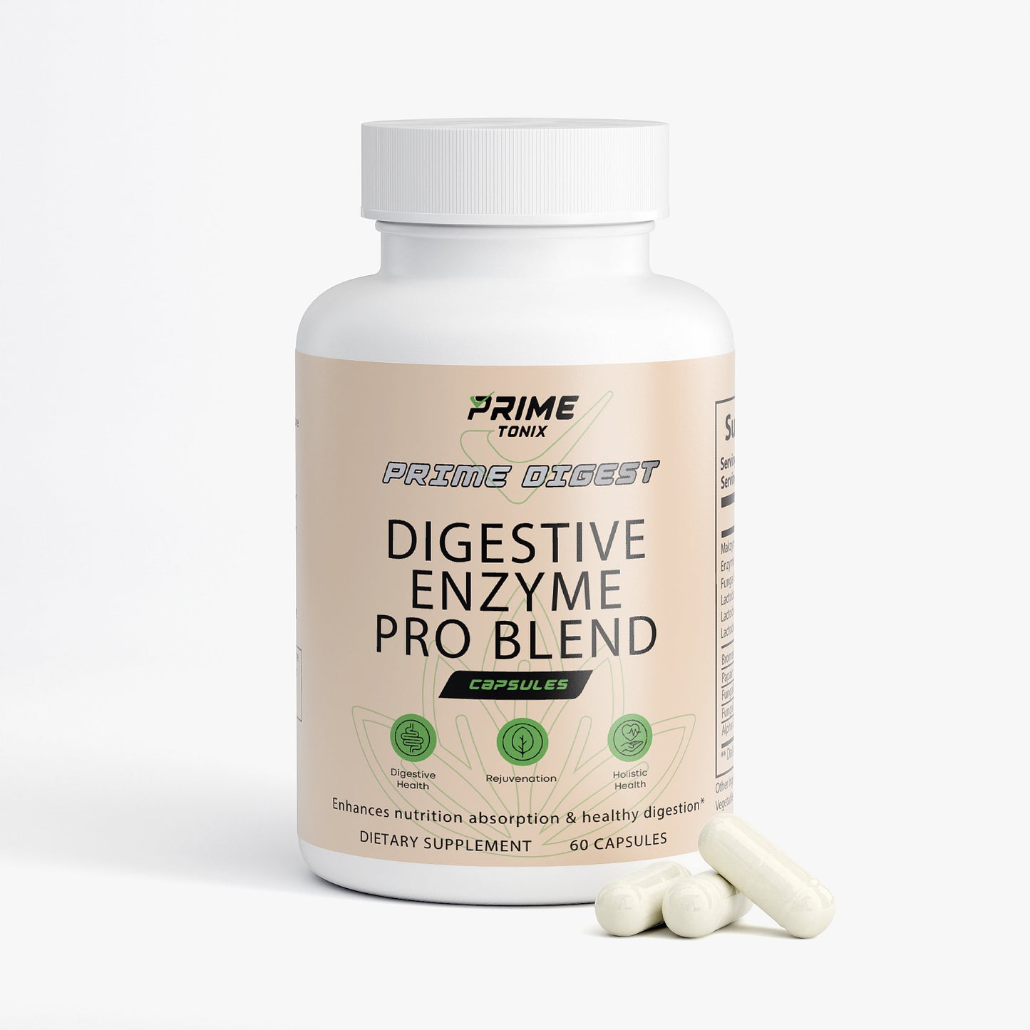 Prime Digestive Enzyme Pro Blend