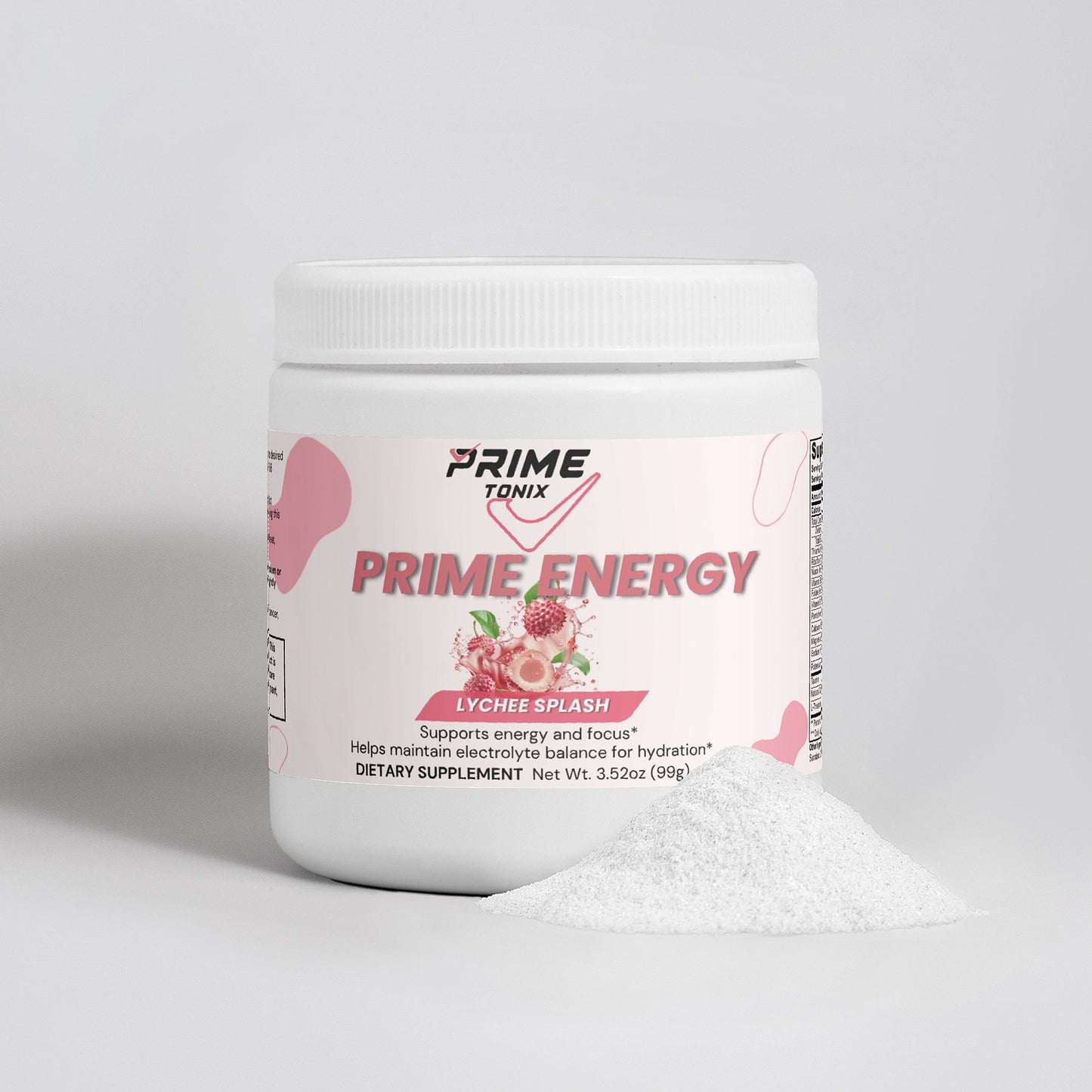 Prime Energy Powder (Lychee Splash Energy)