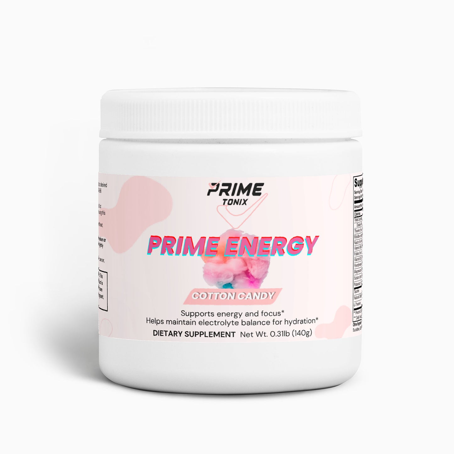 Prime Energy Powder (Cotton Candy)