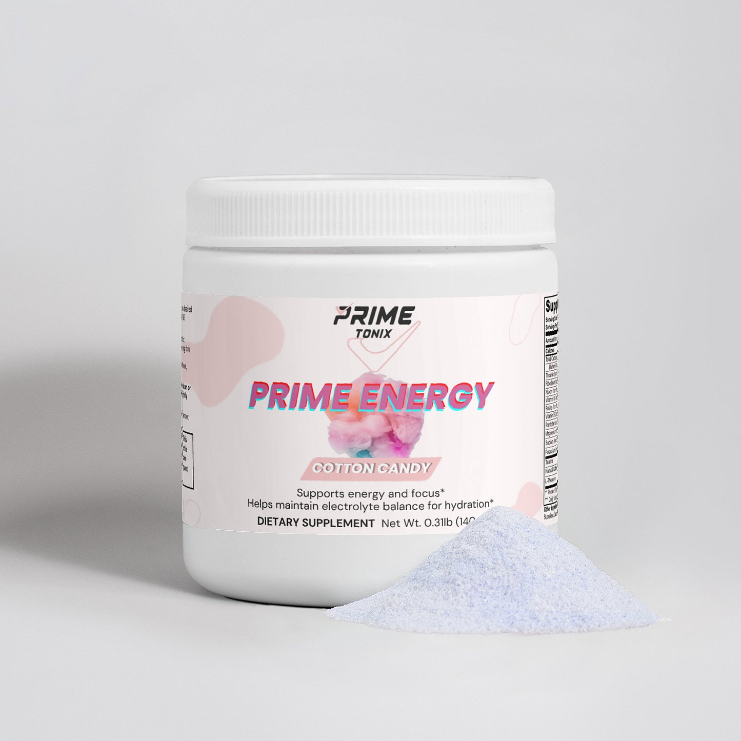 Prime Energy Powder (Cotton Candy)