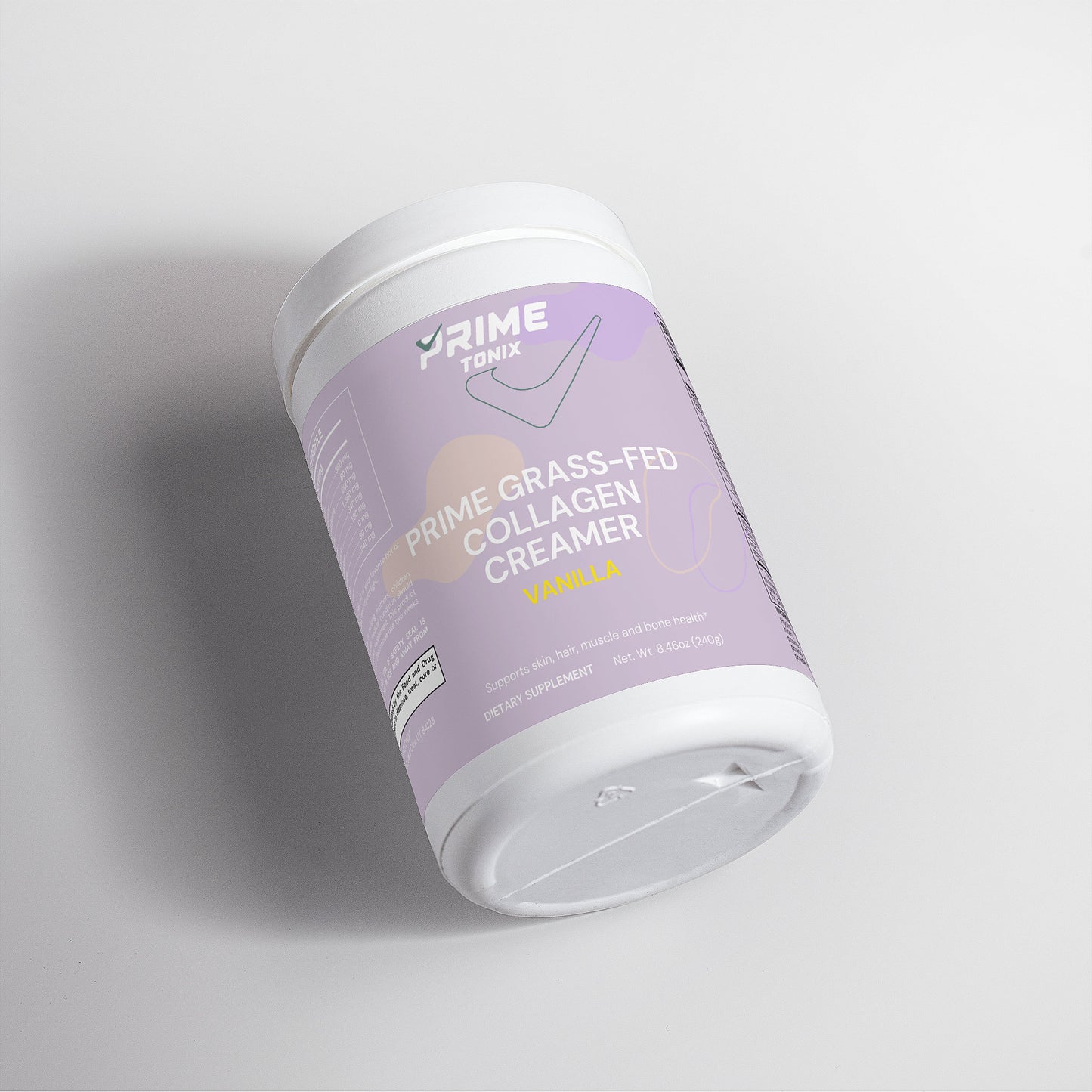 Prime Grass-Fed Collagen Creamer (Vanilla)