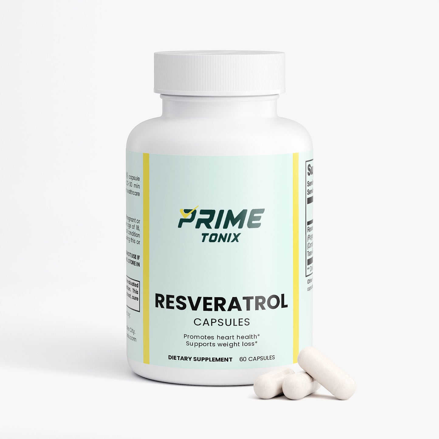 Prime Resveratrol 50% 600mg
