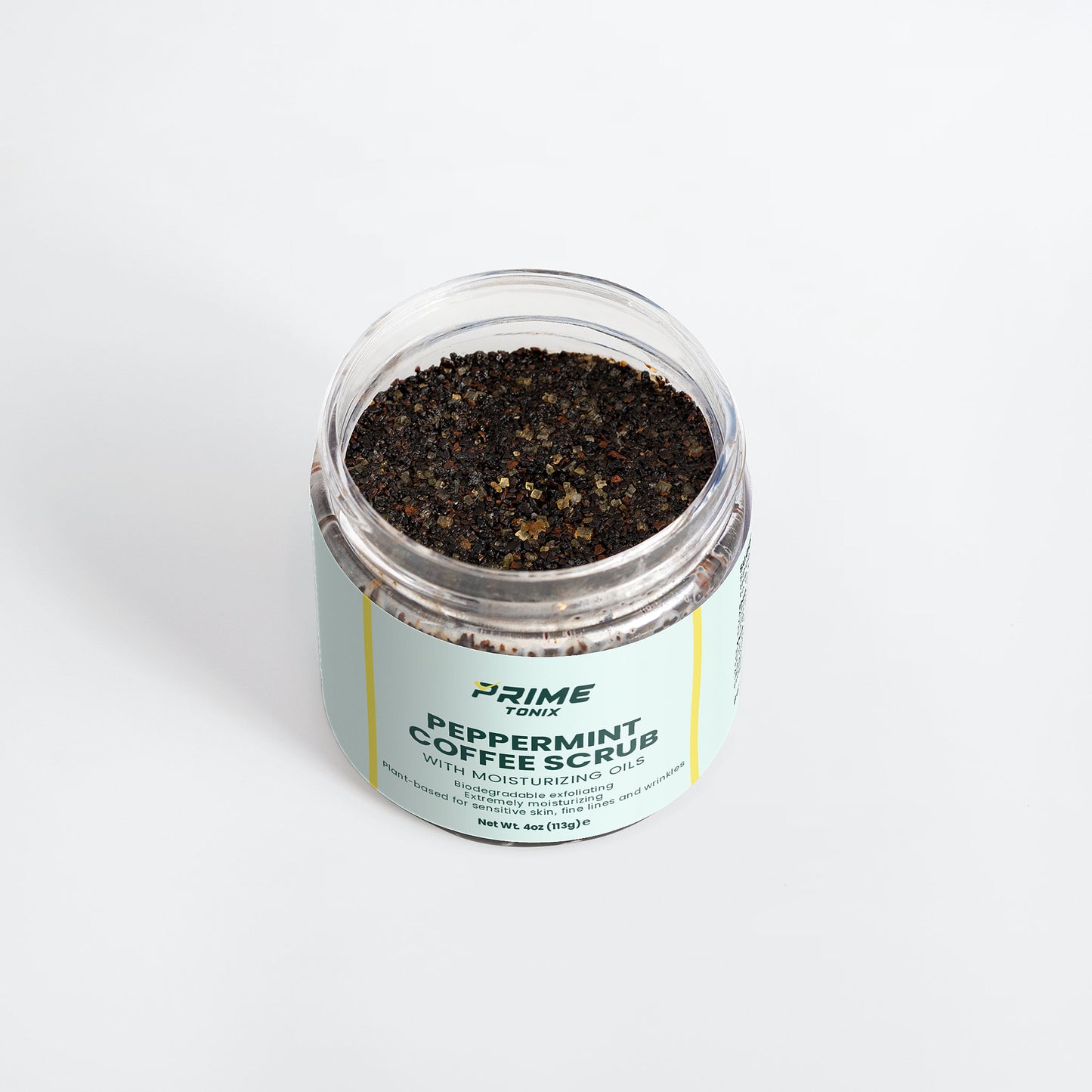 Prime Peppermint Coffee Scrub