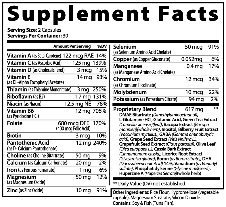 Prime Brain | Nootropic Brain & Focus