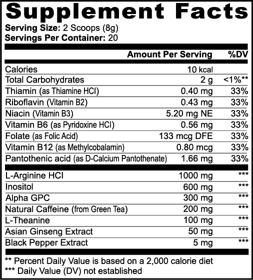 Prime Focus Powder (Sour Candy)