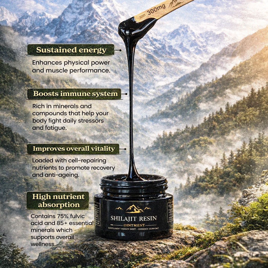 Pure Prime Himalayan Shilajit Resin — Ultra Potent