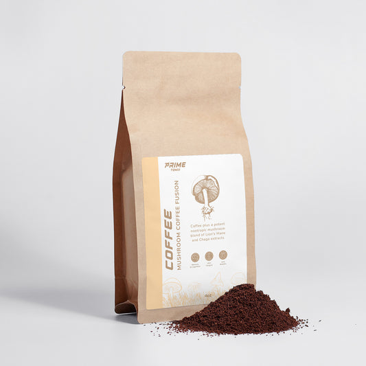 Prime Mushroom Coffee Fusion - Lion’s Mane & Chaga 4oz