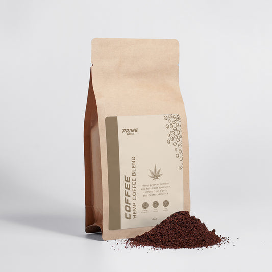 Prime Organic Hemp Coffee Blend - Medium Roast 4oz