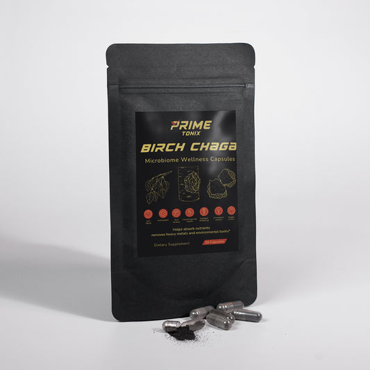 Prime Birch Chaga Microbiome Wellness Capsules