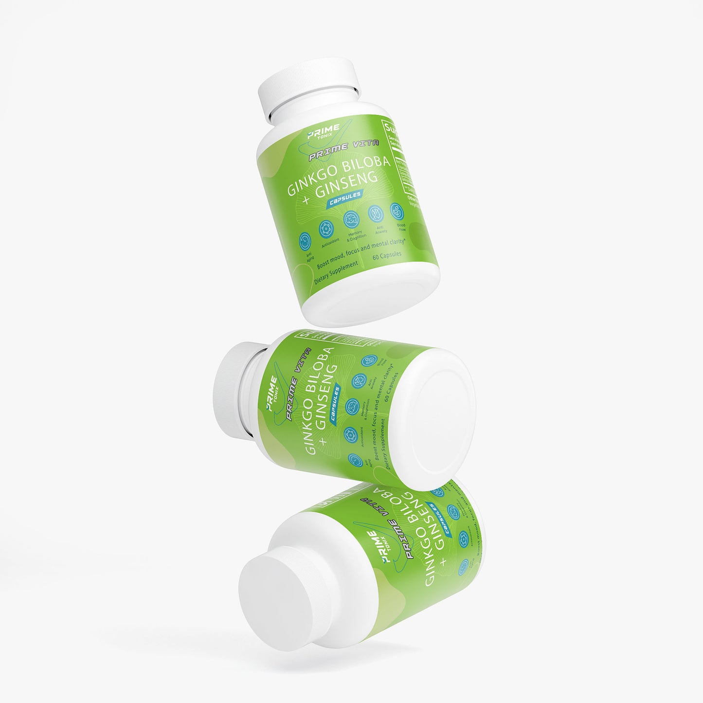 Prime Ginkgo Biloba + Ginseng