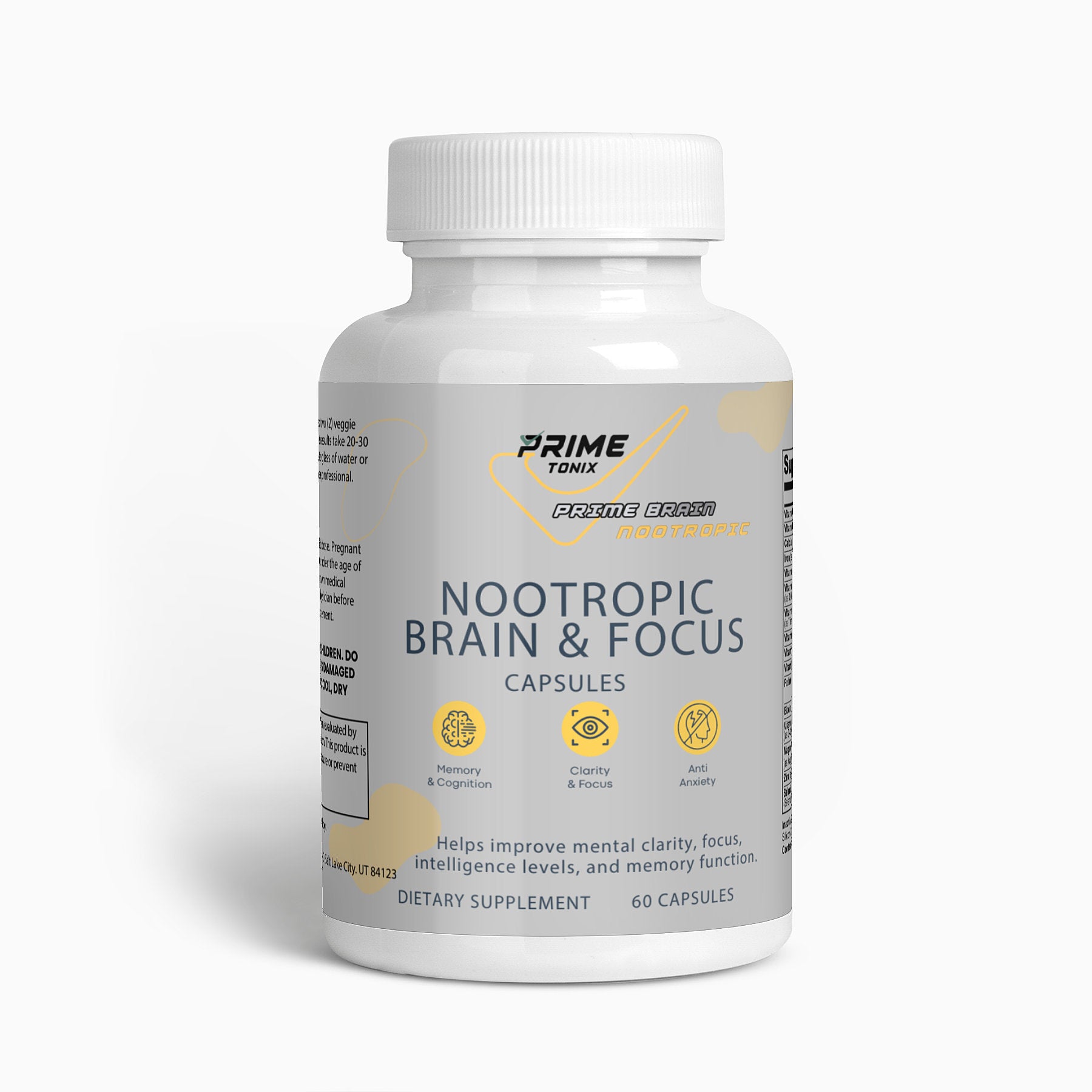Prime Brain | Nootropic Brain & Focus – Prime Tonix