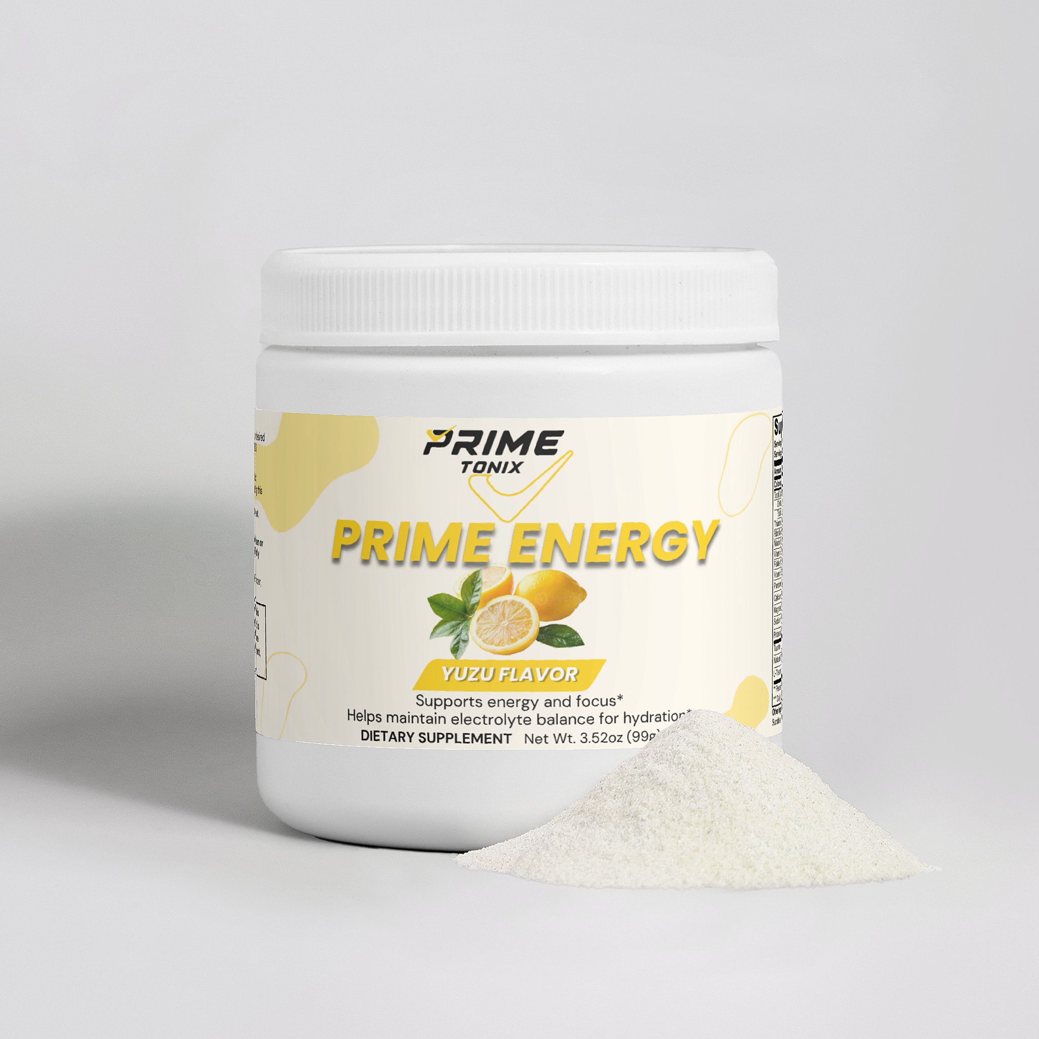 Prime Energy Powder (Yuzu Flavor) – Prime Tonix