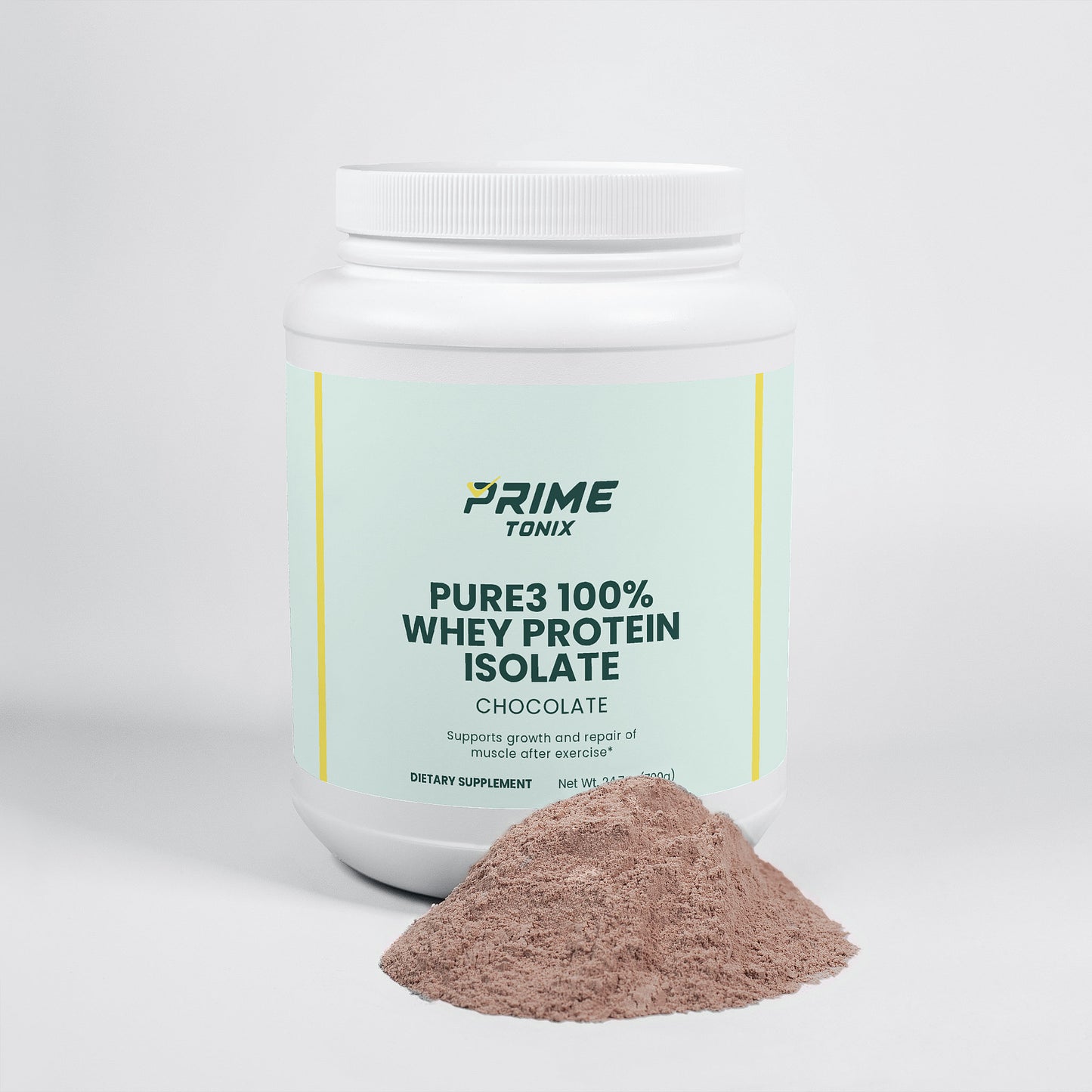 Prime Pure3 100% Whey Protein Isolate (Chocolate)