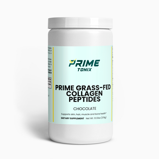 Prime Grass-Fed Protein Collagen Peptides Powder (Chocolate)