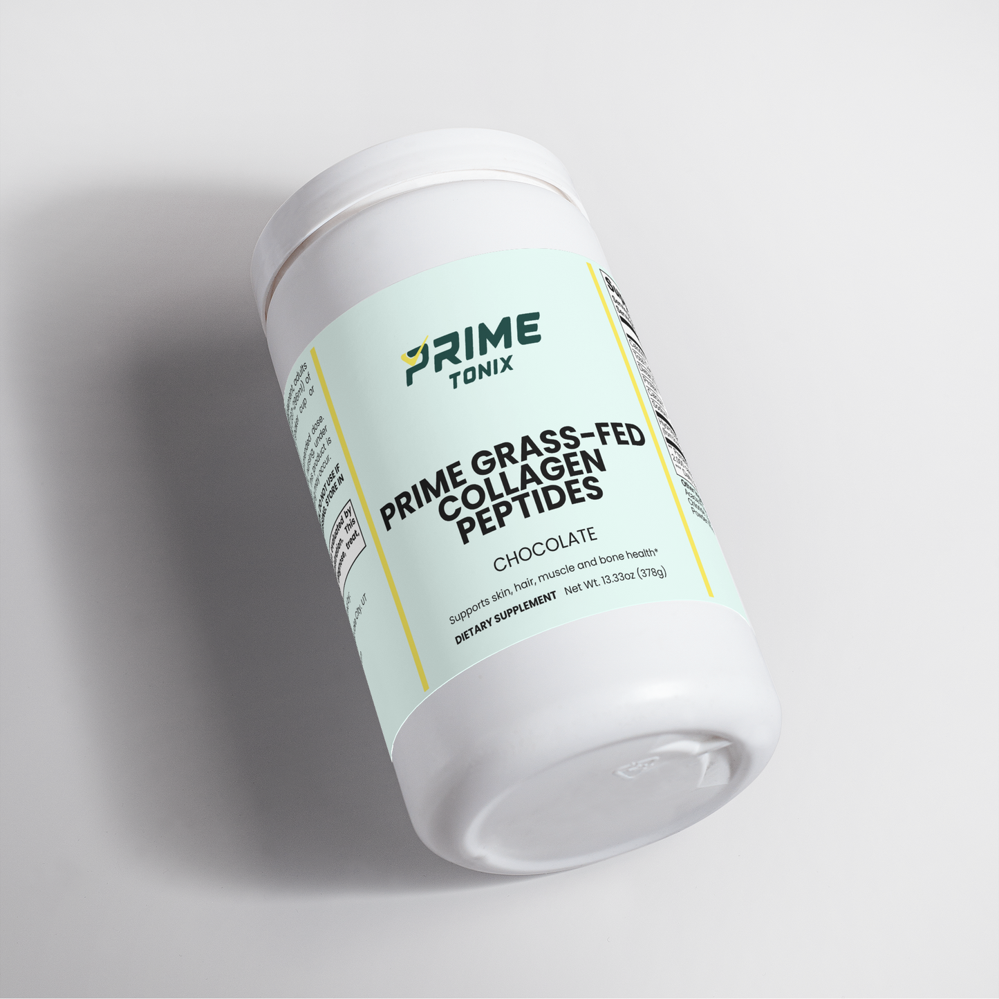 Prime Grass-Fed Protein Collagen Peptides Powder (Chocolate)
