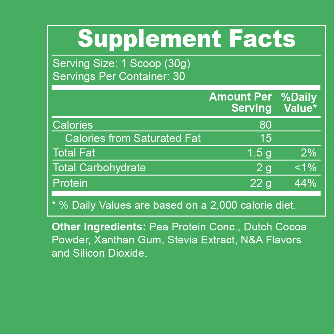 Prime Vegan Pea Protein (Chocolate)