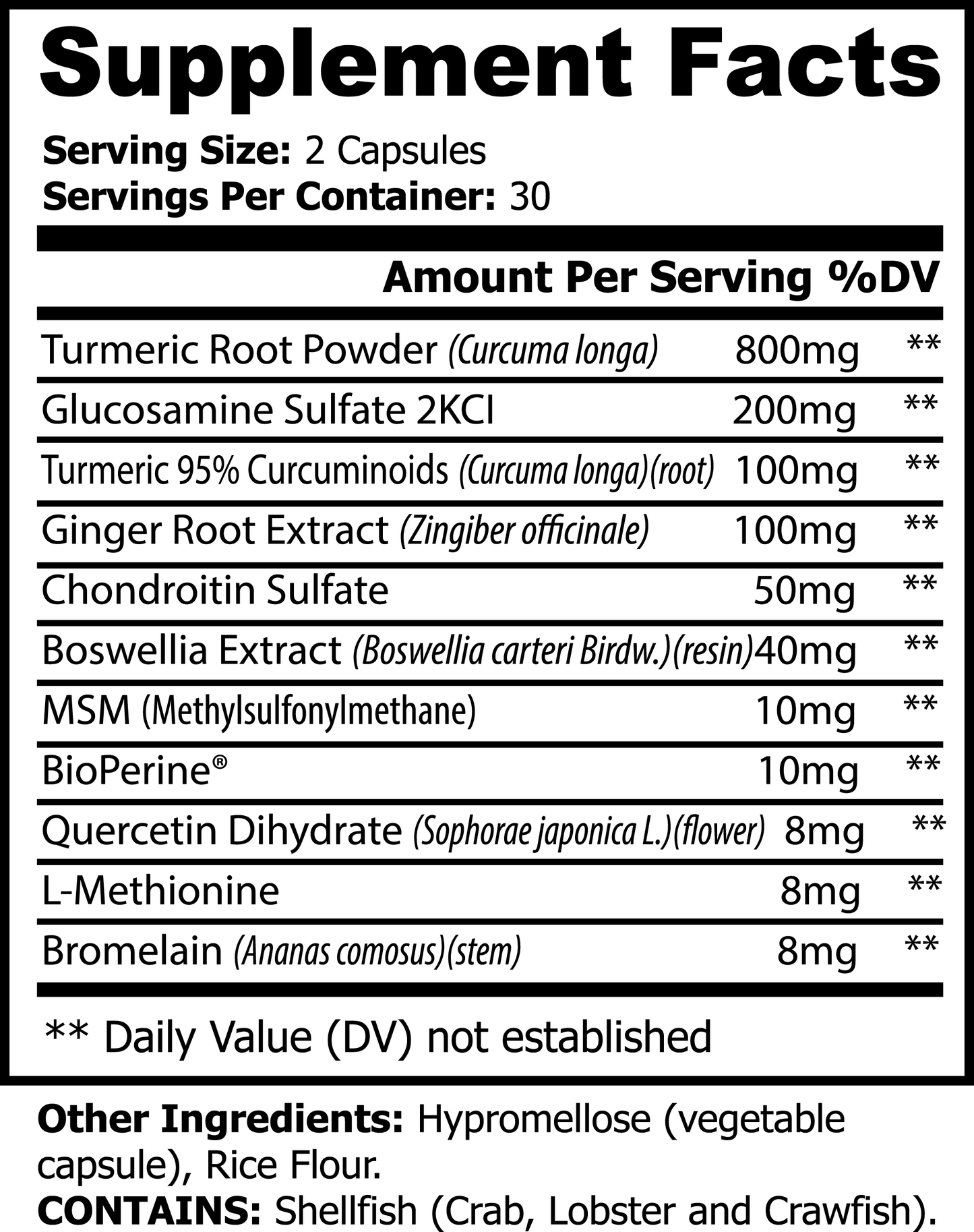 Prime Platinum Turmeric