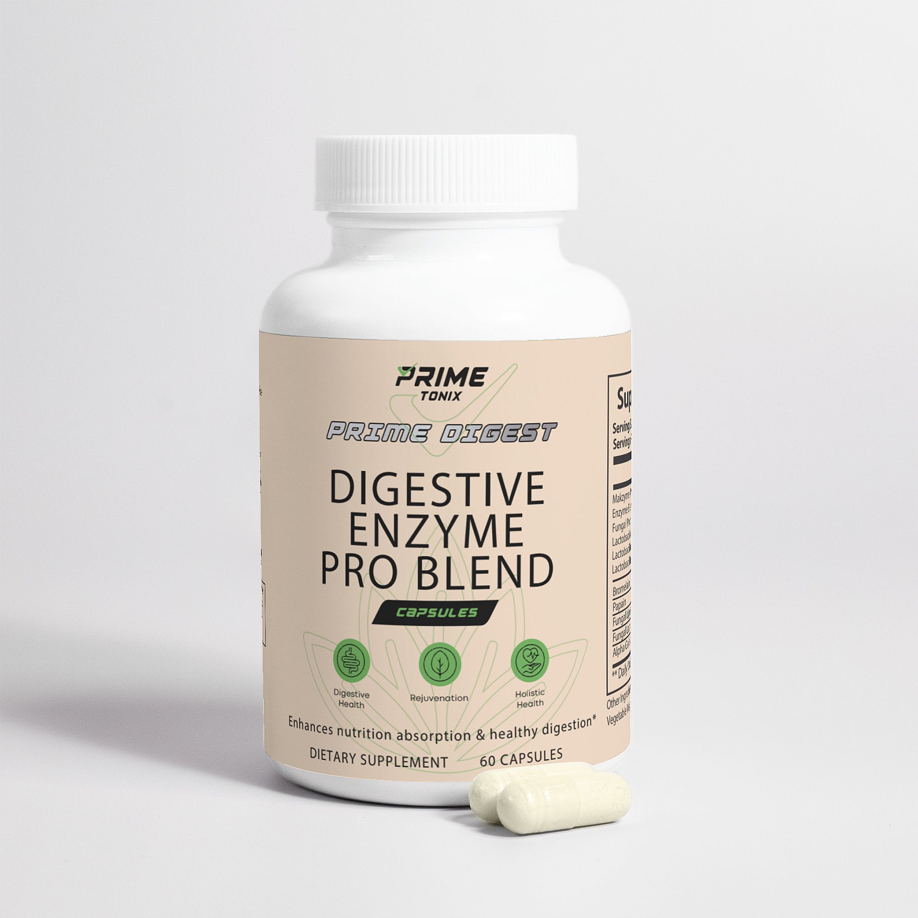 Prime Digestive Enzyme Pro Blend