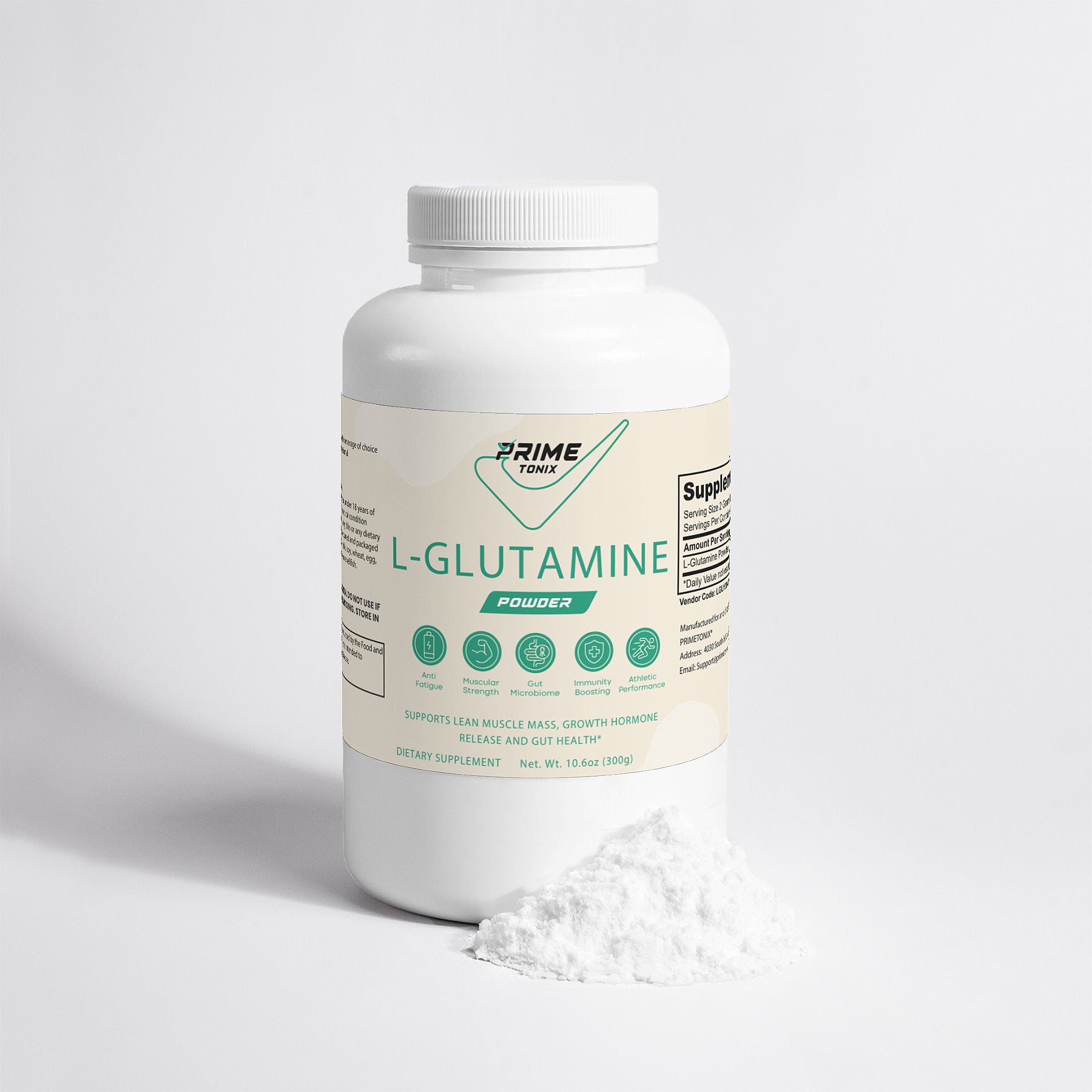 Prime L-Glutamine Powder