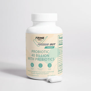 Prime Gut | Probiotic 40 Billion with Prebiotics